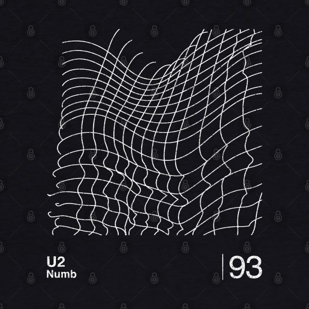 Numb U2 / Minimalist Graphic Design Fan Artwork by saudade